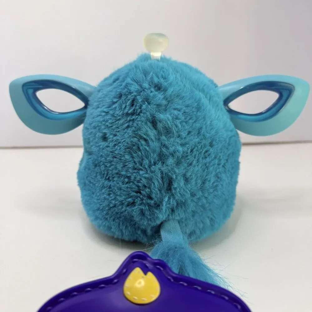 Furby Connect Teal Blue with Sleep Mask Bluetooth 2016 Hasbro TESTED WORKS